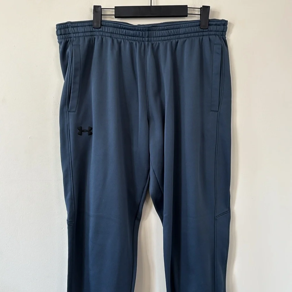 Under Armour Fleece Tapered Jogger Pants Blue Size XL - Picture 3 of 8